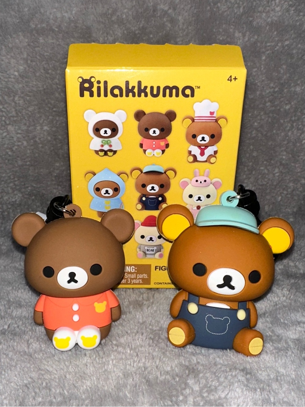 Rilakkuma Figural Bag Clip Series 1- 2 Overalls